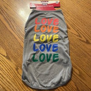 Dog outfit clothing Valentine’s Day pet apparel outfit